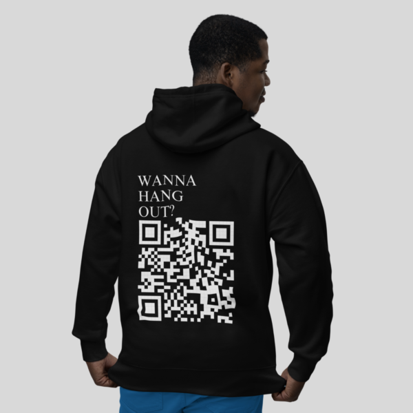 Wanna Hang Out? Customizable Oversized Hoodie Unisex - Image 5
