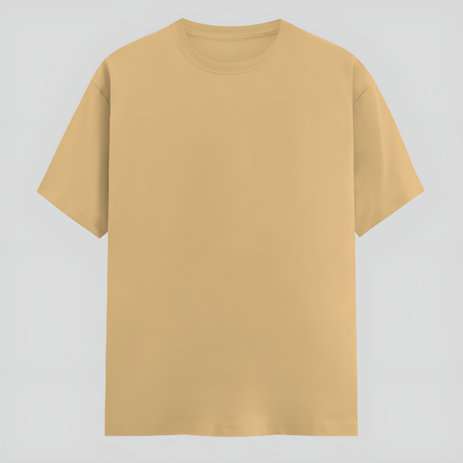 Unisex Classic Crew T-Shirt Beige