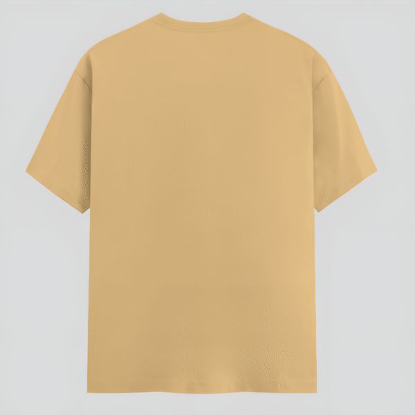 Unisex Classic Crew T-Shirt Beige - Image 2
