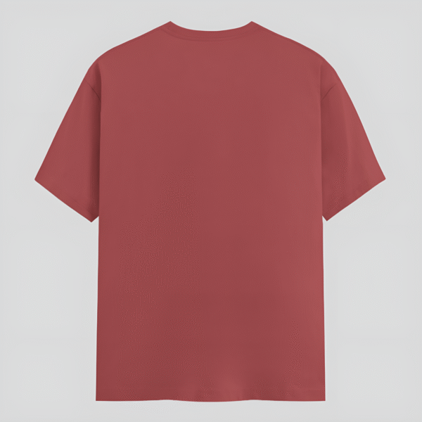 Unisex Classic Crew T-Shirt Coral - Image 2