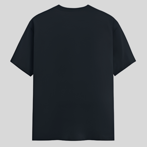 Unisex Classic Crew T-Shirt Navy Blue - Image 2