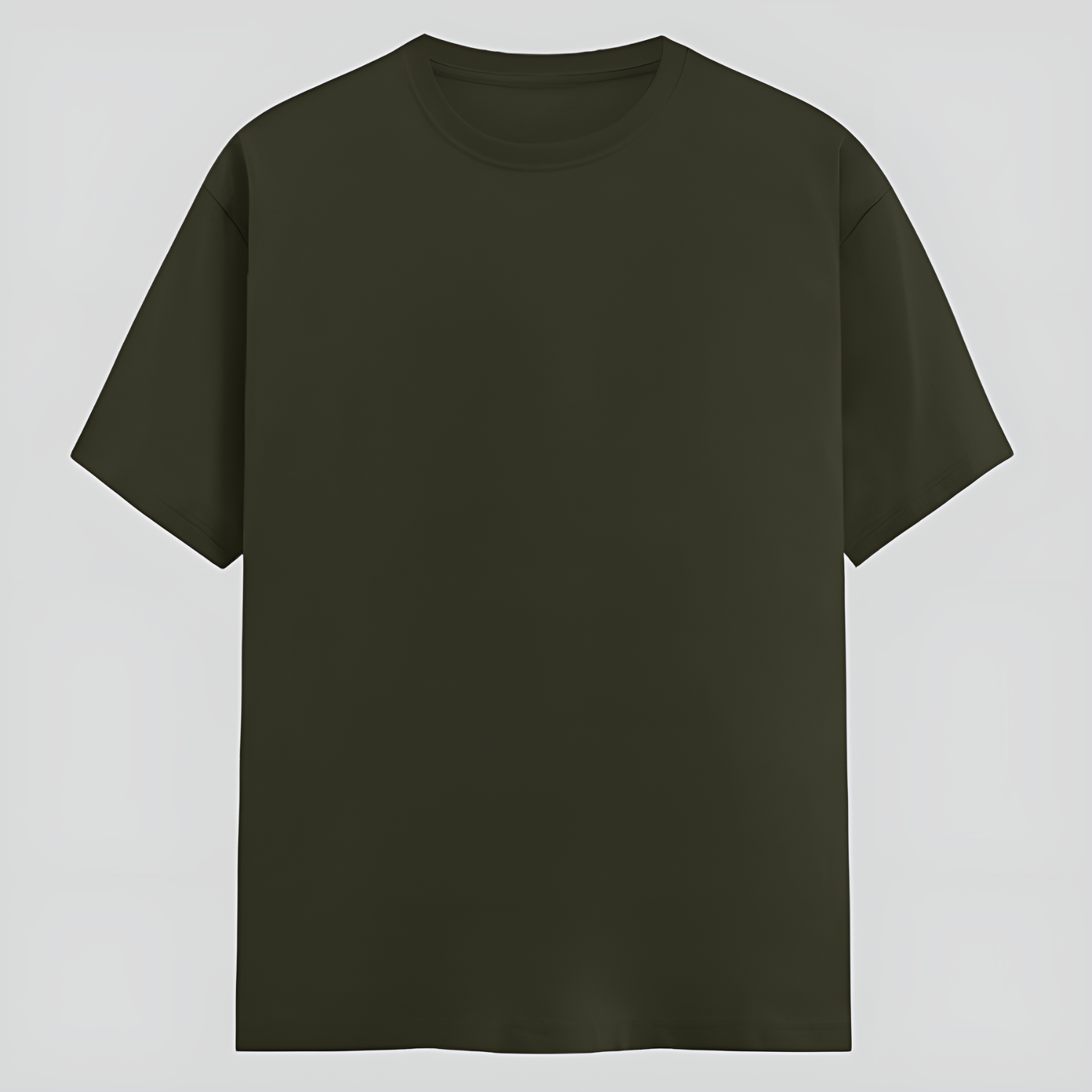 Unisex Classic Crew T-Shirt Olive Green