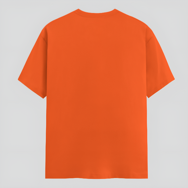 Unisex Classic Crew T-Shirt Orange - Image 2