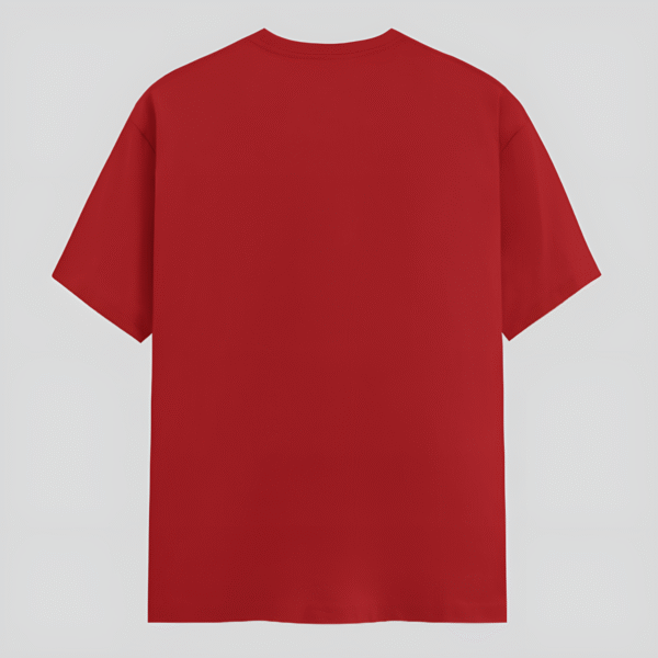 Unisex Classic Crew T-Shirt Red - Image 2
