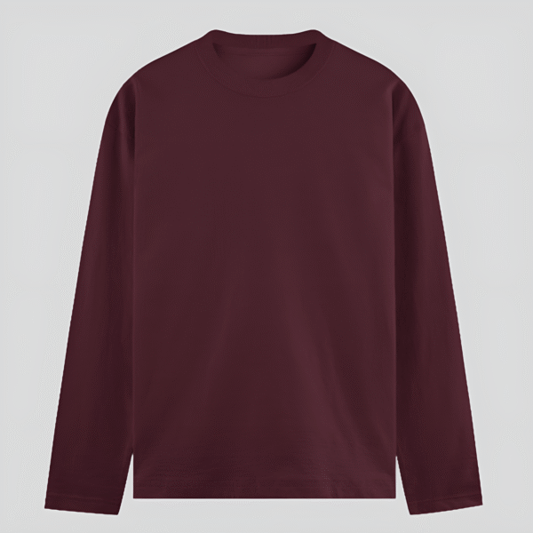 Unisex Premium Cotton Full Sleeve T-Shirt