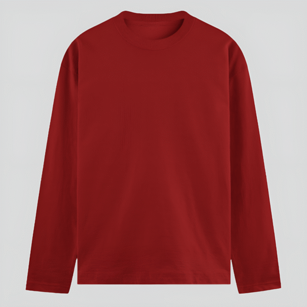 Unisex Premium Cotton Full Sleeve T-Shirt