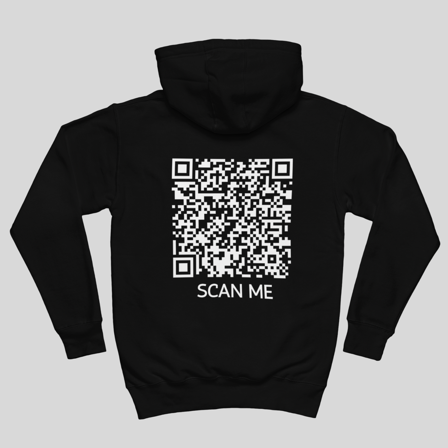 Scan Me? CLASSIC QR Code Hoodie Unisex