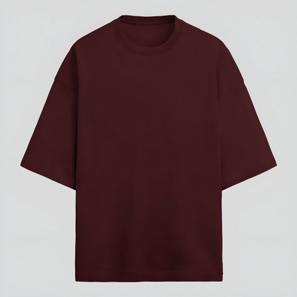 Premium Terry Cotton Oversized Tee (Unisex) – UT27 By Dazzledawn