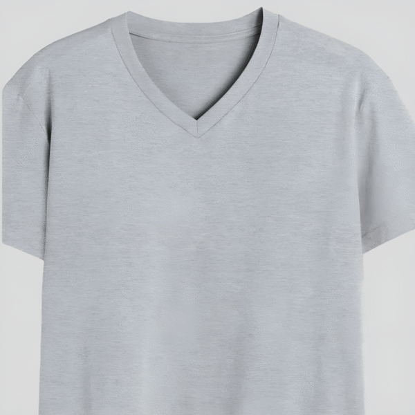 Unisex V Neck T-Shirt - Image 3